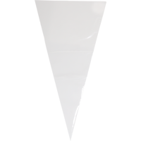 Puntzak | 250mm | pP | blanco | 1000 stuks
