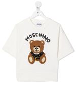 Moschino Kids t-shirt à logo imprimé - Blanc - thumbnail