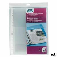 Hoezen Elba Transparant A4 10 Onderdelen (5 Stuks) Hoezen Elba Transparant A4 10 Onderdelen (5 Stuks)