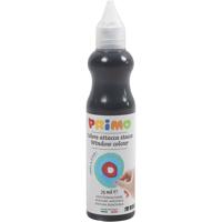 PRIMO Raamverf, d: 3,2 cm, ca. 75 ml, zwart, 75 ml/ 1 fles
