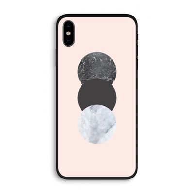 Marmeren cirkels: iPhone XS Biologisch afbreekbaar hoesje
