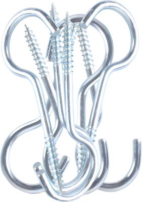 Schroefhaak 60mm verz 6st - Deltafix