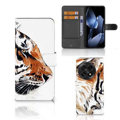 Hoesje OnePlus 13 Watercolor Tiger Hoesje OnePlus 13 Watercolor Tiger