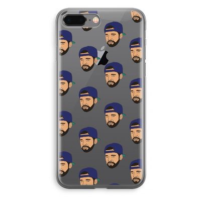 Drake Away: iPhone 8 Plus Transparant Hoesje