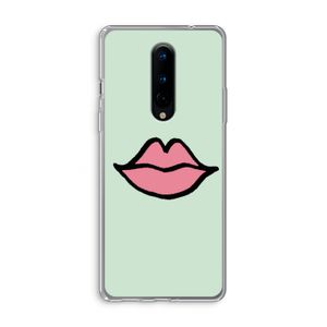 Kusje: OnePlus 8 Transparant Hoesje