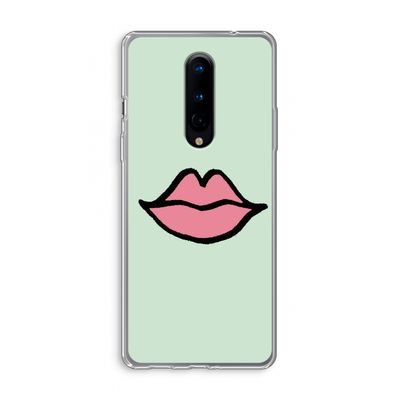 Kusje: OnePlus 8 Transparant Hoesje