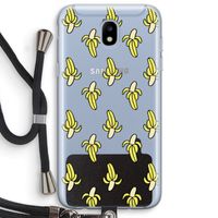 Bananas: Samsung Galaxy J5 (2017) Transparant Hoesje met koord