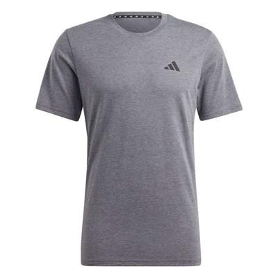 Heren-T-Shirt met Korte Mouwen Adidas Essentials Tr-Es Grijs Maat S
