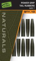 Fox Edges Naturals Power Grip Tail Rubbers Size 7 10st.