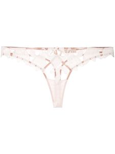 Fleur Du Mal string Lily - Blanc