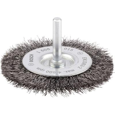 Bosch Accessories 1608622015 Schijfborstel, gegolfd, 75 mm, 0,2 mm, 10 mm, 4500 omw/min Schacht-Ø 6 mm 1 stuk(s)