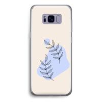 Leaf me if you can: Samsung Galaxy S8 Transparant Hoesje
