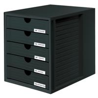 Ladenbox Han 1450 5 gesloten laden zwart