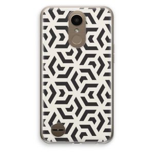 Crazy pattern: LG K10 (2017) Transparant Hoesje
