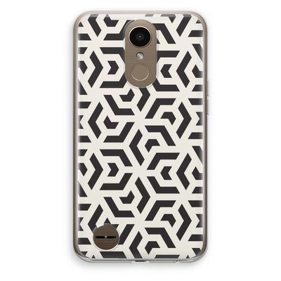 Crazy pattern: LG K10 (2017) Transparant Hoesje
