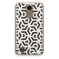 Crazy pattern: LG K10 (2017) Transparant Hoesje