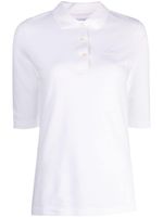 Lacoste polo en coton à logo brodé - Blanc