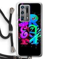 Dream: Huawei P40 Pro Plus Transparant Hoesje met koord