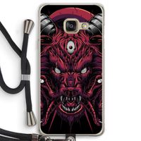 Hell Hound and Serpents: Samsung Galaxy A3 (2016) Transparant Hoesje met koord