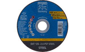 PFERD PSF STEEL 61719026 Doorslijpschijf recht 125 mm 25 stuk(s) Staal