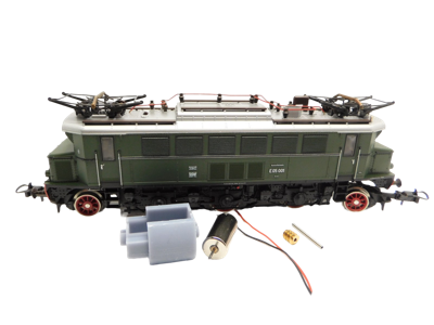 micromotor HTR003G motor ombouwset voor Trix DRG E 05, DB BR 92