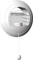 S&P Alize 45/135 ventilatieventiel, kunststof, wit, rond,