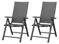 LIVARNO home 2 aluminium tuinstoelen Houston