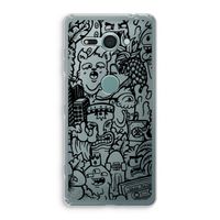 Vexx Black Mixtape: Sony Xperia XZ2 Compact Transparant Hoesje