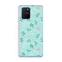 Small white flowers: Samsung Galaxy Note 10 Lite Transparant Hoesje