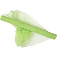 Creativ Company Tule, b: 50 cm, neon groen, 5 m/ 1 rol