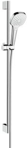 Hansgrohe Croma Select E Vario glijstangset 90cm wit/chroom