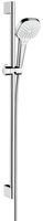 Hansgrohe Croma Select E Vario glijstangset 90cm wit/chroom