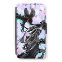 Pastel zwart: iPhone 12 mini Flip Hoesje
