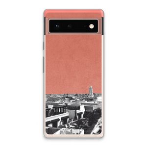 Marrakech Skyline : Google Pixel 6 Transparant Hoesje