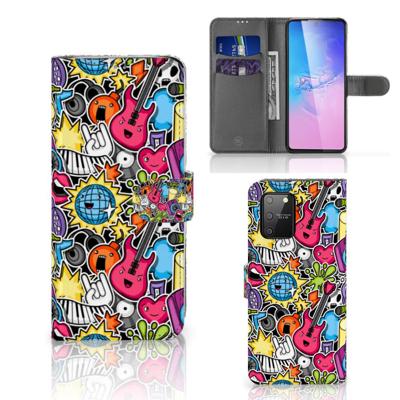 Samsung S10 Lite | Wallet Case | met Pasjes | Punk Rock
