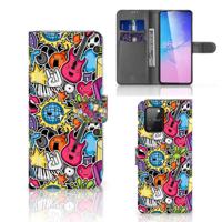 Samsung S10 Lite | Wallet Case | met Pasjes | Punk Rock
