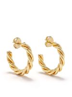 DESTREE Sonia hoop-design earrings - Or