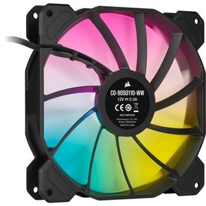 Corsair SP140 RGB ELITE Computer behuizing Ventilator 14 cm Zwart 1 stuk(s)