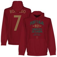 Portugal Ronaldo Euro 2016 Winners Hooded Sweater - thumbnail