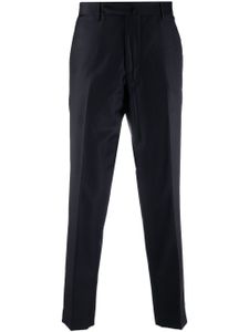 Dell'oglio pantalon en laine à coupe fuselée - Bleu
