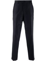 Dell'oglio pantalon en laine à coupe fuselée - Bleu