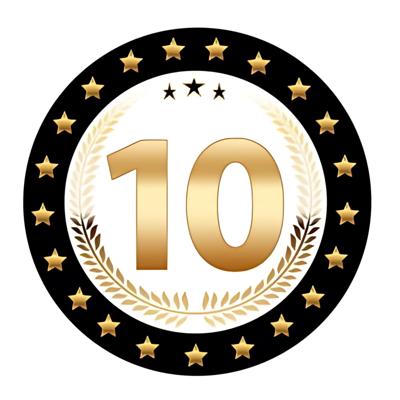 Bierviltjes 10 - 25x stuks - zwart/goud - luxe - verjaardag/jubilea - feestartikelen
