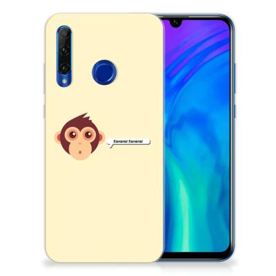 Honor 20 Lite Telefoonhoesje met Naam Monkey Honor 20 Lite Telefoonhoesje met Naam Monkey