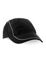 Beechfield CB182 Coolmax® Flow Mesh Cap - Black - One Size