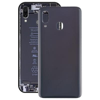 Batterij back cover voor Galaxy A40 SM-A405F/DS SM-A405FN/DS SM-A405FM/DS (zwart)
