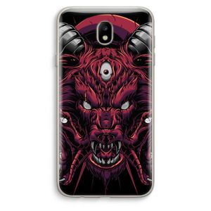 Hell Hound and Serpents: Samsung Galaxy J7 (2017) Transparant Hoesje