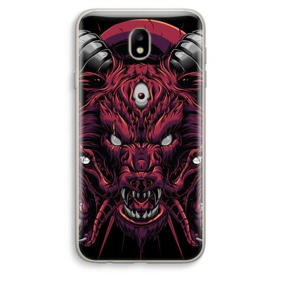 Hell Hound and Serpents: Samsung Galaxy J7 (2017) Transparant Hoesje