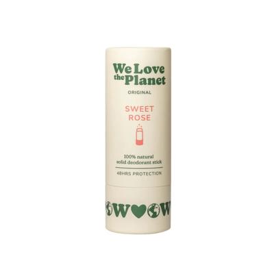We Love the Planet Sweet Rose Deodorant Stick