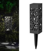 Outdoor uitholling uit zonne-energie tuin gazon lamp (wit licht)