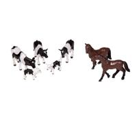 Dutch Farm Koeien en Paarden Set 7-delig - thumbnail